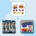 Crayons, Fruit Erasers & Brush kit