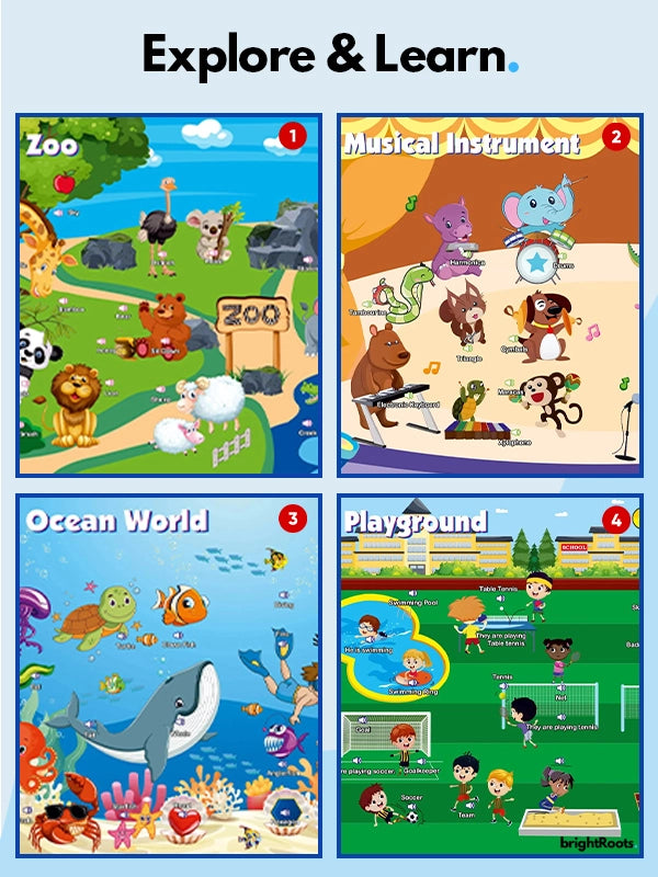Learn & Play Interactive Sound Book