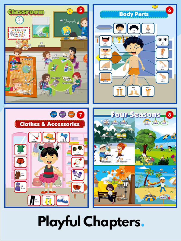 Learn & Play Interactive Sound Book